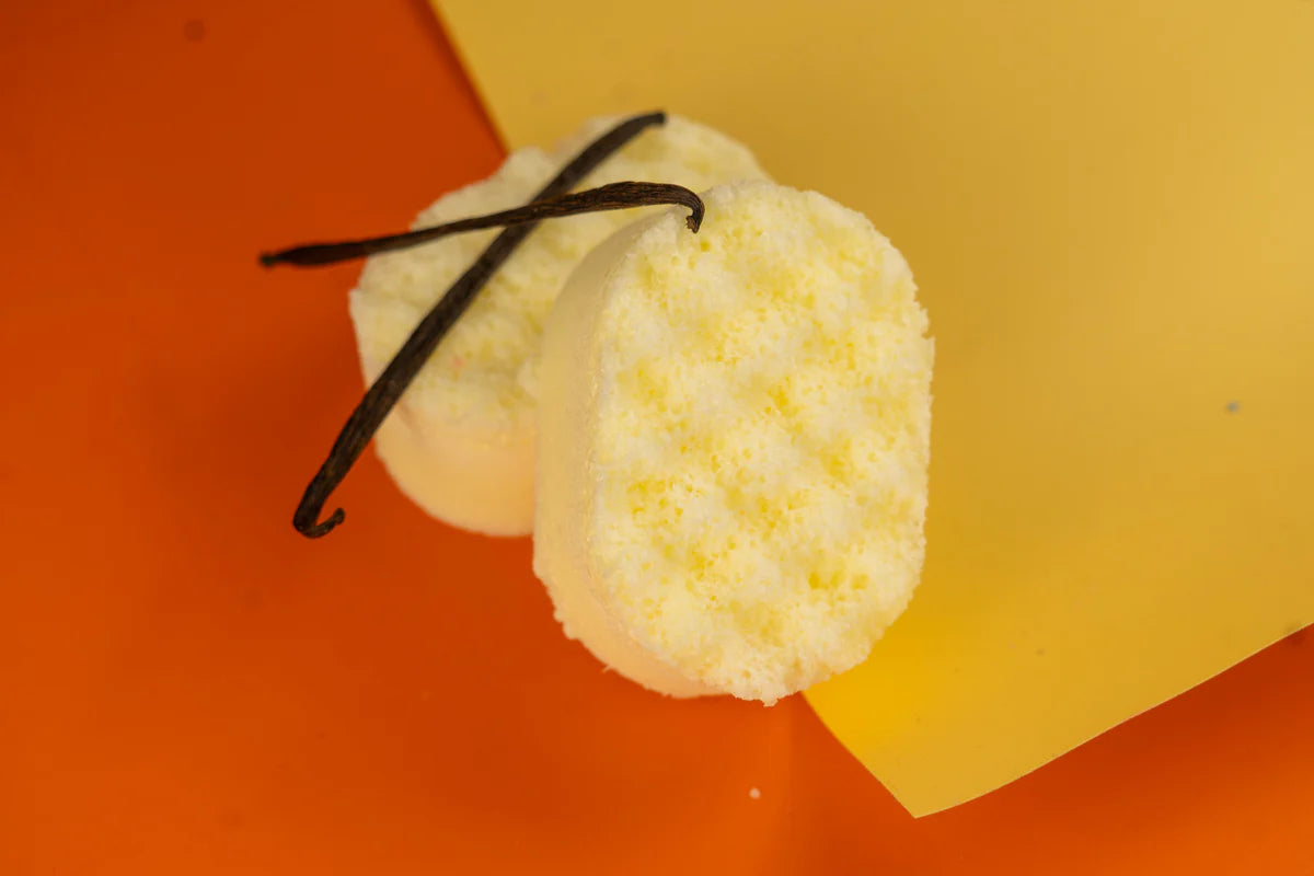 Mini Vanilla Crème soap Sponge